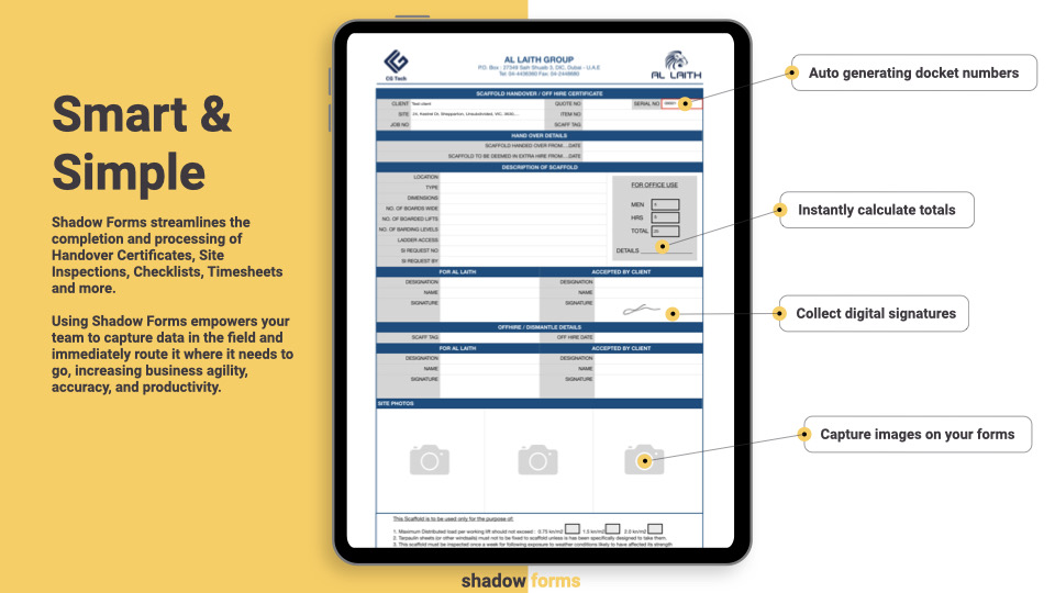 screenshot of Shadow Forms